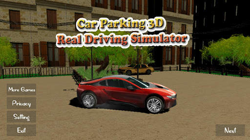 Car Parking 3D Real Driving Simulator screenshot 1
