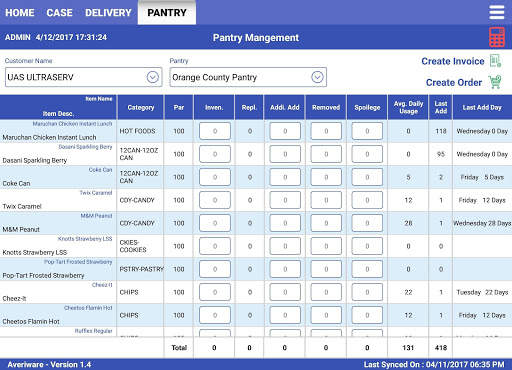 Averiware Field Services APP screenshot 7