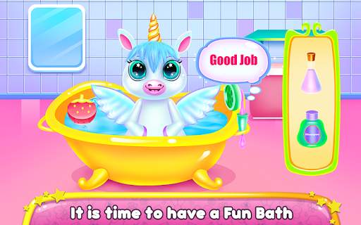 Cute Little Unicorn Caring and Dress Up screenshot 4