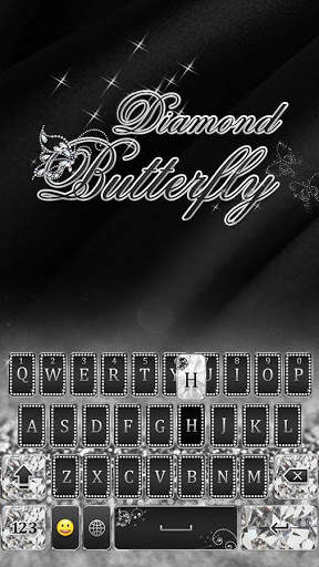 Silver Shining Keyboard Theme screenshot 1