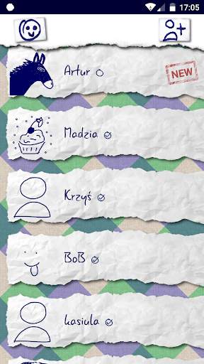 Paper messenger screenshot 1