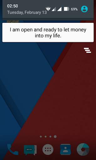 Affirmations for Money (free) screenshot 2
