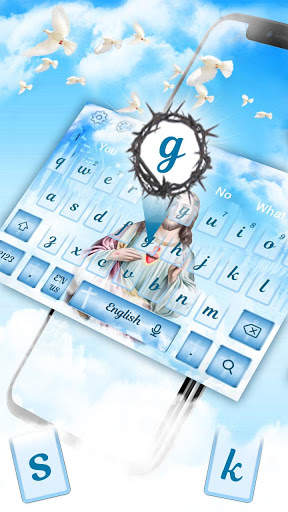 Jesus Christ Keyboard Theme screenshot 2