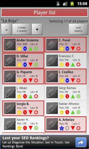 Sport Club Manager LITE screenshot 1