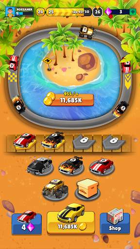 Merge Muscle Car: Cars Merger screenshot 1