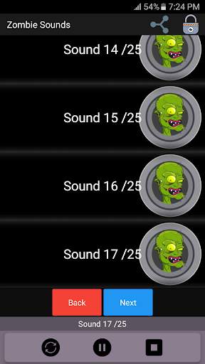 Zombie Sounds screenshot 2