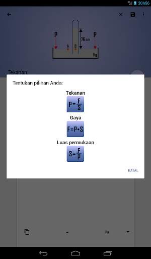 Rumus Fisika - Physics Calc screenshot 16