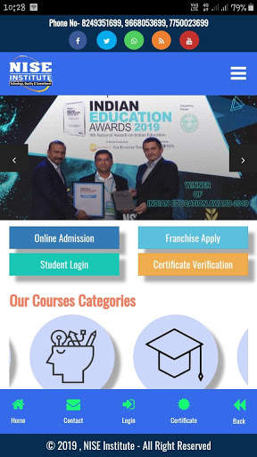 NISE Institute - No1 Computer Institute screenshot 1