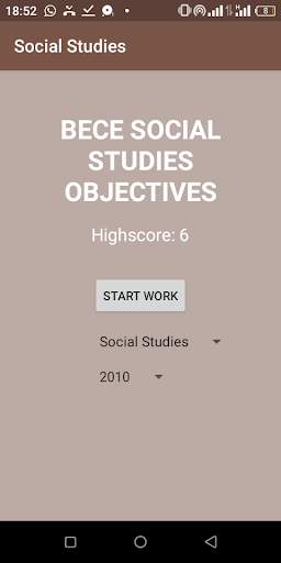 BECE Social Studies Objectives screenshot 1