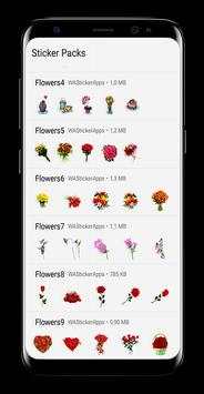 Flower stickers for WhatsApp - WAStickerApps screenshot 3
