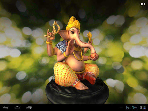 3D Ganesh Live Wallpaper screenshot 22