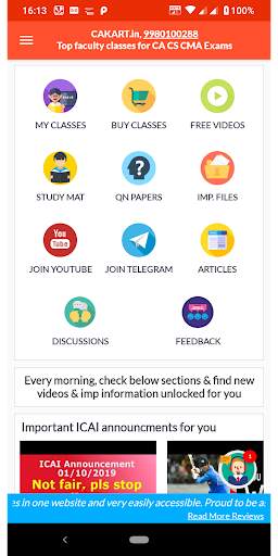 CA Intermediate | IPCC (Inter) ICAI screenshot 1