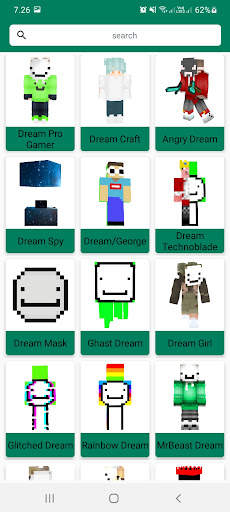 Dream skins for Minecraft PE screenshot 3