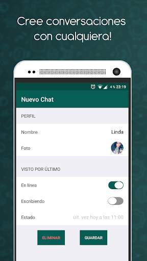 Fake Chat Maker - WhatsMessage screenshot 3