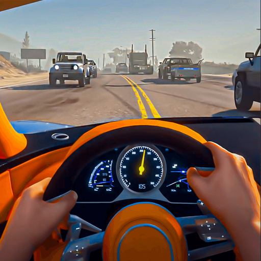 Highway Racing Car icon