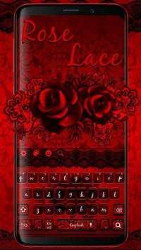 Rose Lace Keyboard screenshot 1