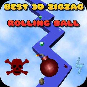 3D zigzag roll bola screenshot 1