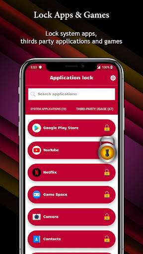 Game Lock - App Lock, Chat Locker, Pattern Lock screenshot 1