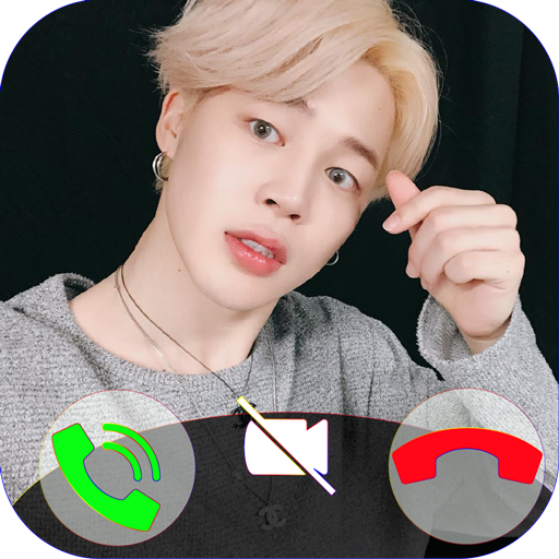 Jimin BTS fake video call Now icon