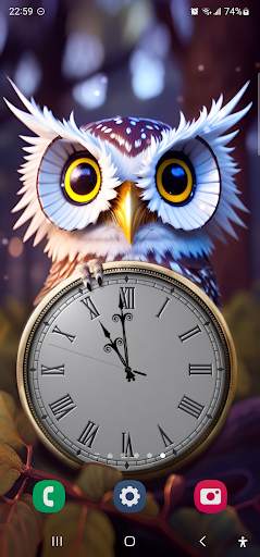 Hourly chime clock   wallpaper screenshot 2