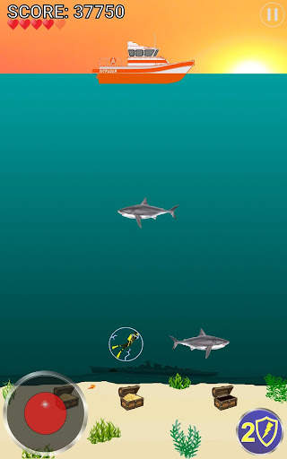 Diver Down  -  Scuba Diving Treasure Arcade Game screenshot 12