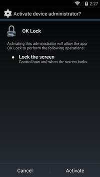 OK Lock 4 تصوير الشاشة