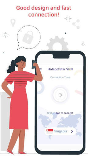Hotspot Star Vpn Unlimited Free & Fast VPN screenshot 1