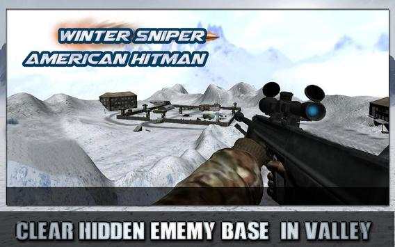 Winter American Sniper 2017 screenshot 1