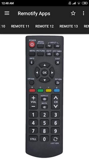 Panasonic TV Remote screenshot 6