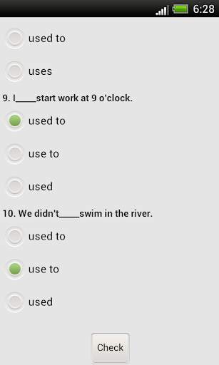 English exercises скриншот 7
