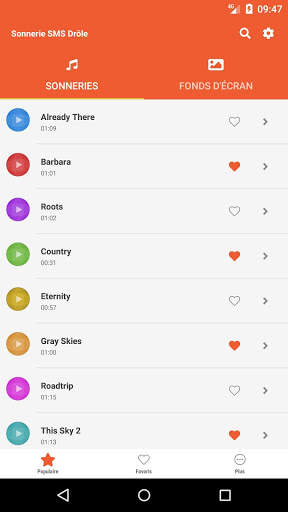 Musique Sonnerie Gratuite screenshot 1