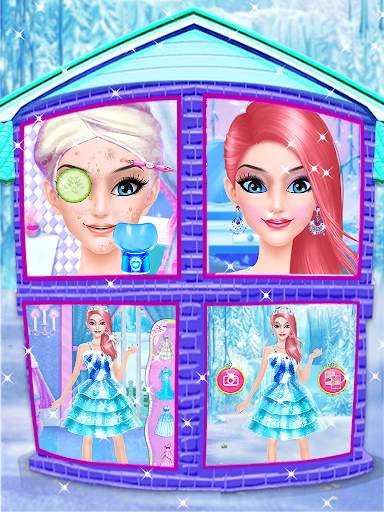 Ice Queen Makeup Salon Games For Girls screenshot 2