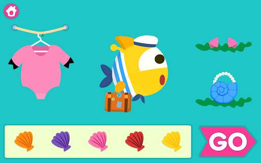 CandyBots Baby Shark Adventure 🌊 Kids Phone Games screenshot 1