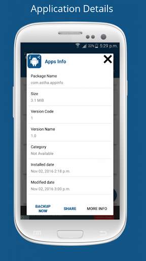 Moby Apps Info screenshot 2