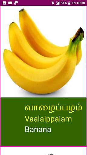 Learn Tamil Fruits and Vegetables Names screenshot 4
