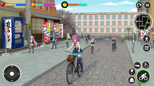 High School Girl Life Sim 3D screenshot 1