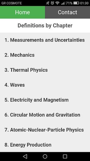 IB Physics Definitions screenshot 4