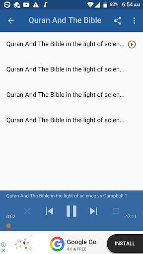 Zakir Naik Lectures Mp3 screenshot 5