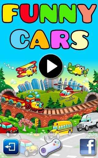Funny Cars Game for Kids screenshot 1