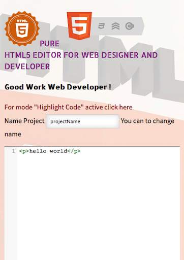 Try It Editor HTML screenshot 2