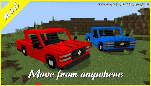 cars mod for minecraft pe screenshot 2