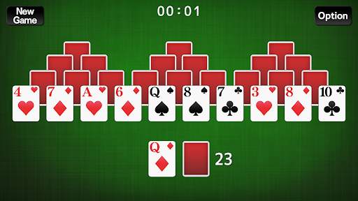 TriPeaks Solitaire card game screenshot 6