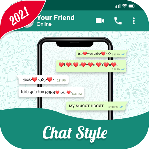 Chat Style - Stylish Fonts &amp; Keyboard for WhatsApp icon