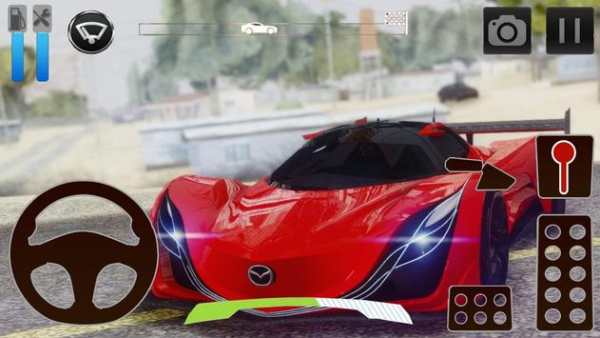 Car Driving Simulator Mazda screenshot 2