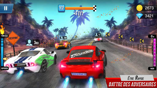 voiture courses la démence: Nouveau voiture Jeux screenshot 5