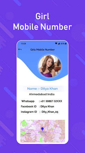 Sexy Indian Girl Mobile Number for Whatsappp Chat screenshot 3