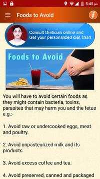 Pregnancy Care Healthy Diet & Nutrition Foods Help screenshot 4