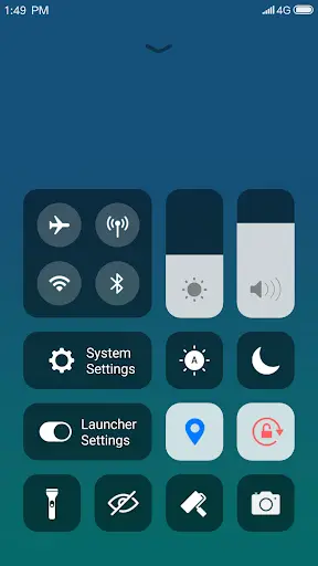X Launcher: With OS13 Style Theme & Control Center 3 تصوير الشاشة