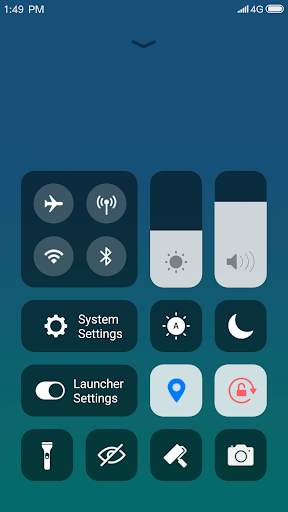 X Launcher: With OS13 Style Theme & Control Center screenshot 3