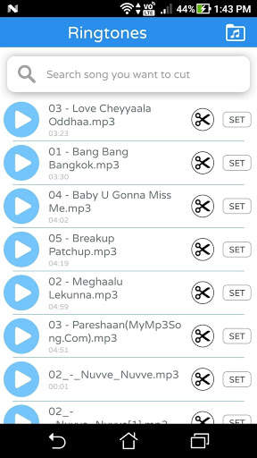 Ringtone Maker and MP3 Cutter screenshot 2
